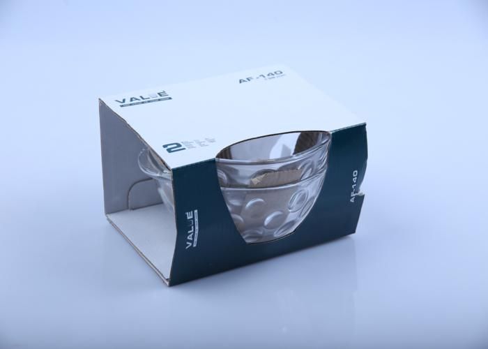 Bol en verre - GENERIC - AF-140(D1) - Lot de 2 - 530 ml - Résistant et élégant