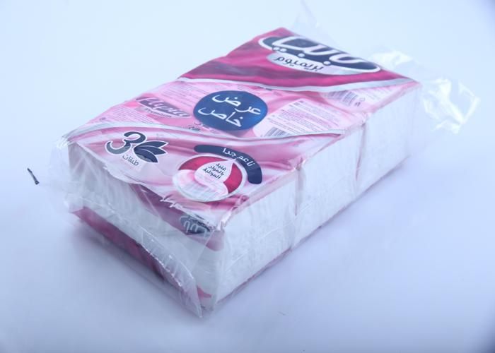 Mouchoirs Papia - 3 plis - Multipack plastique - 550 x 3