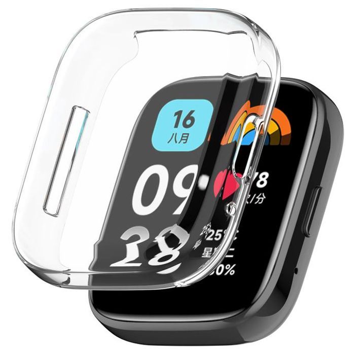 Coque de protection d'écran en TPU pour Redmi Watch 3 Active coque de protection complète