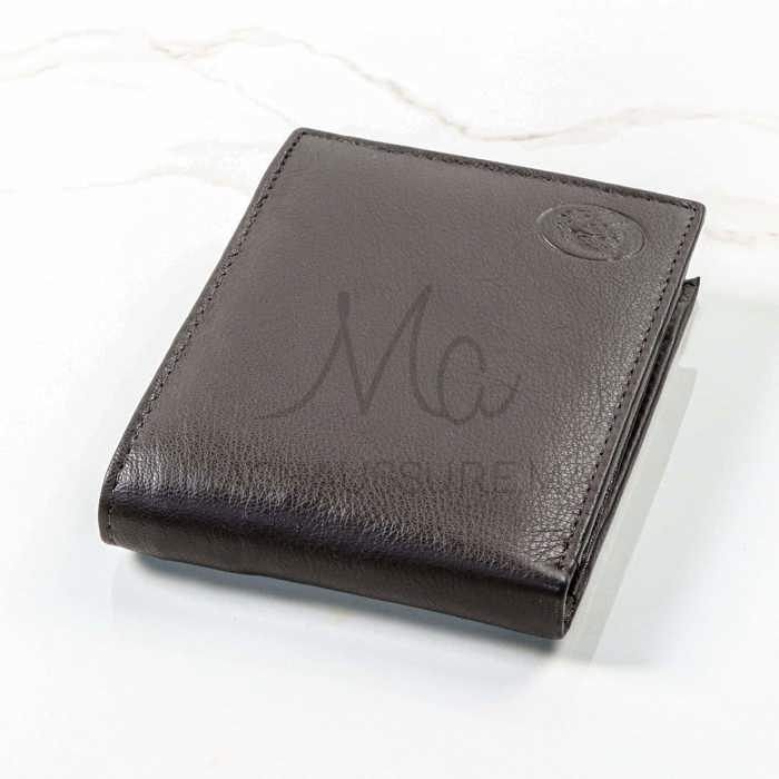 Portefeuille - Edition - Marron - Cuir véritable - Souple - Compact