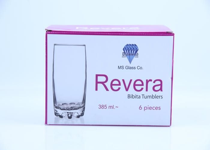 Verres à Eau - GENERIC - PM034B - 350ml - 6 pièces - Verre plat