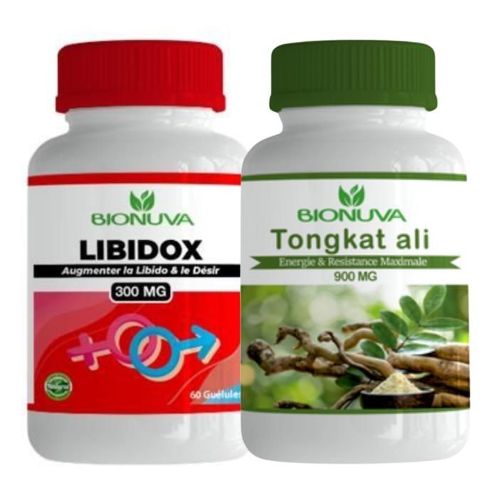BIONUVA PACK LIBIDOX 30 GÉLULES + TONGKAT ALI 60 GÉLULES