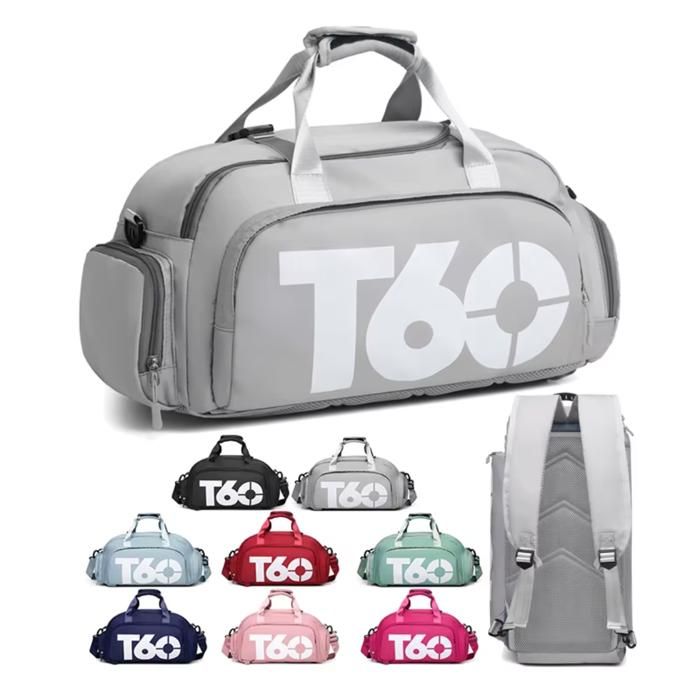 Sac de sport pliable et léger, sac à dos de voyage pour rangement de vêtements et accessoires fitness.
