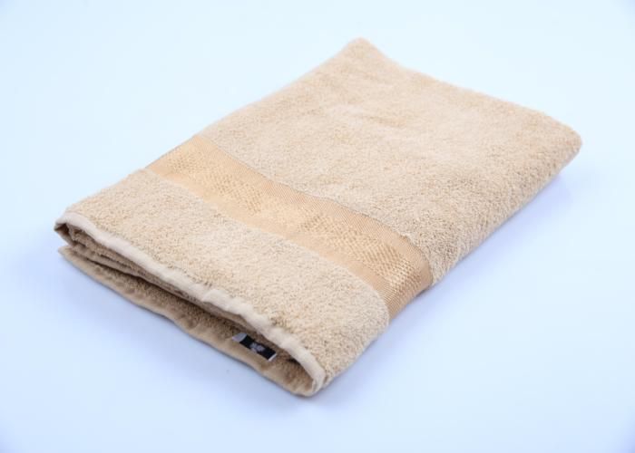 Drap de douche - GENERIC - Jouhara - 70x140 cm - Beige - 400g/m² - Coton doux et absorbant