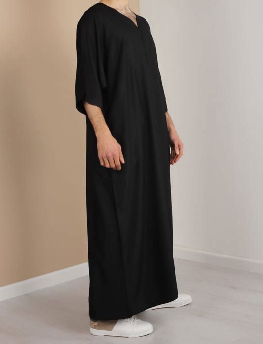 Gandoura désert - Noir - Marjane Mall - Image 2