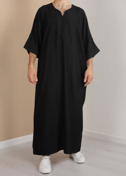 Gandoura désert - Noir - Marjane Mall - Image 4