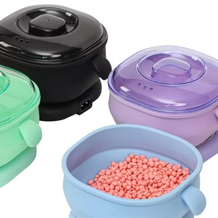 Appareil de fusion de cire, chauffe-cire électrique en silicone antiadhésif.