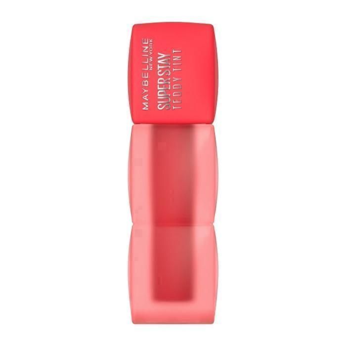 Maybelline New York - Blush à Lèvres Teddy Tint - Effet Mat Fondu - Tenue Longue Durée - Teinte : JULY FOREVER (35)