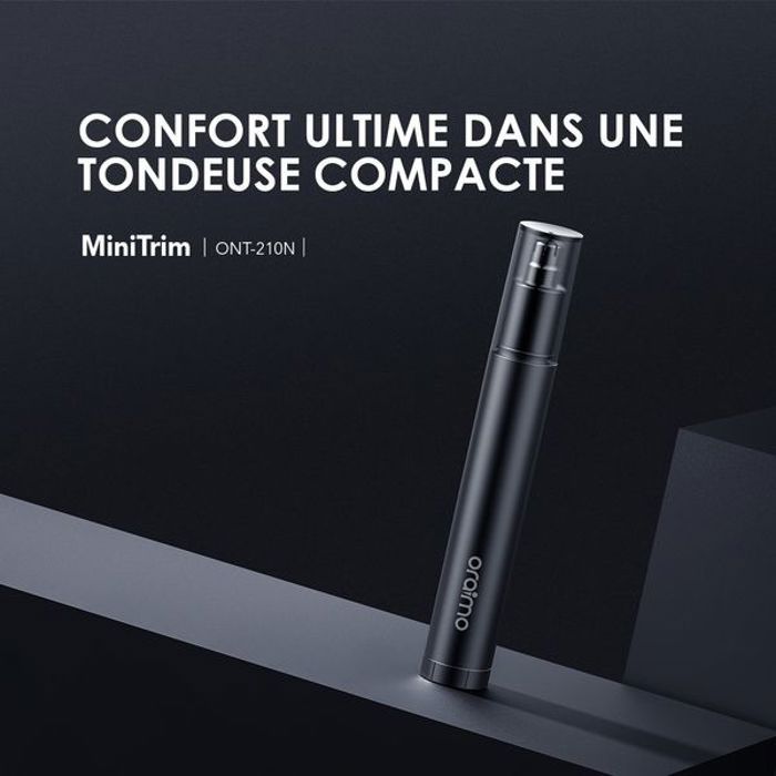 oraimo MiniTrim Tondeuse pour Poils de Nez et d’Oreilles