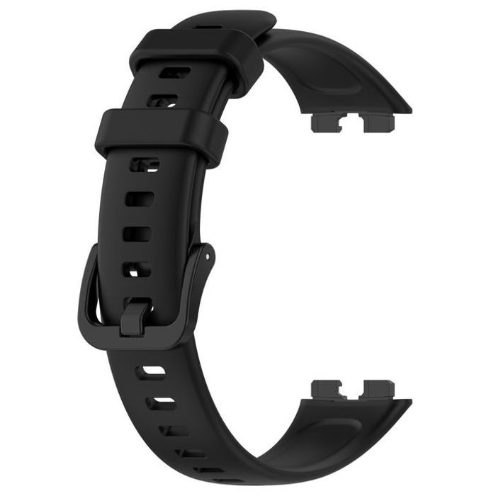 Bracelet de rechange en silicone Noir pour Huawei Band 8