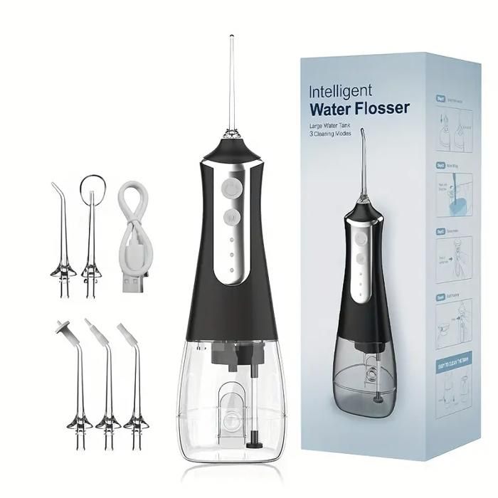 Brosses à dents Water Flosser, irrigateur buccal portable sans fil, hydropulseur puissant et rechargeable pour les dents