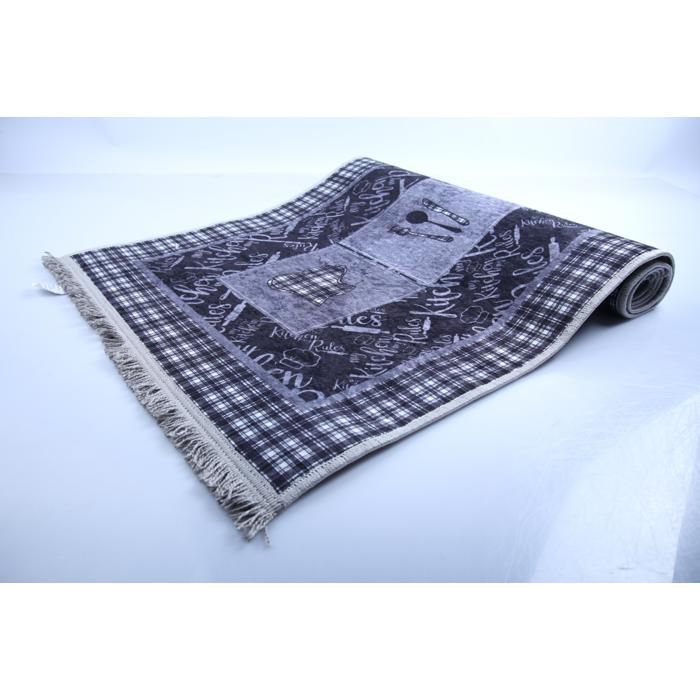 Tapis Cuisine - GENERIC - Easy - 80x200 cm - Marron - Rectangulaire - Moderne