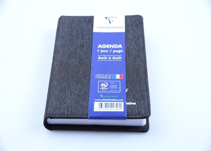 Agenda Scolaire - CLAIREFONTAINE - Jean Claire - 120x170 - 368 pages - Compact et élégant
