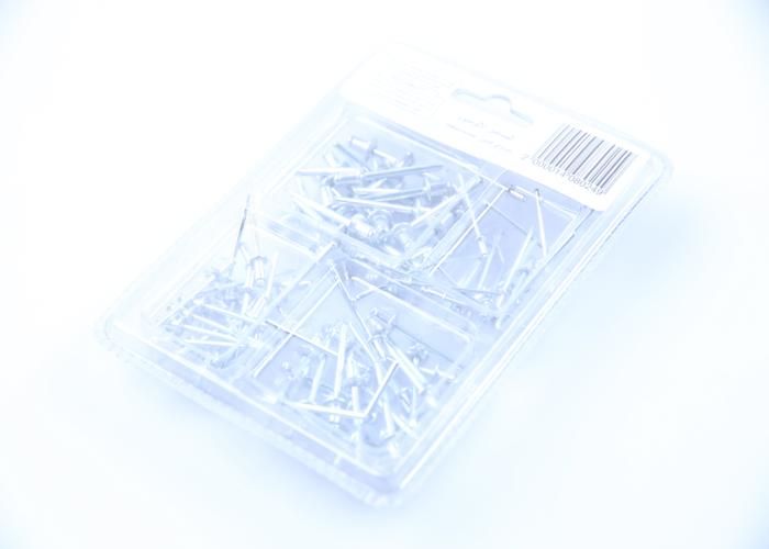 Set 100 Rivets 2,4x6,4;3,2