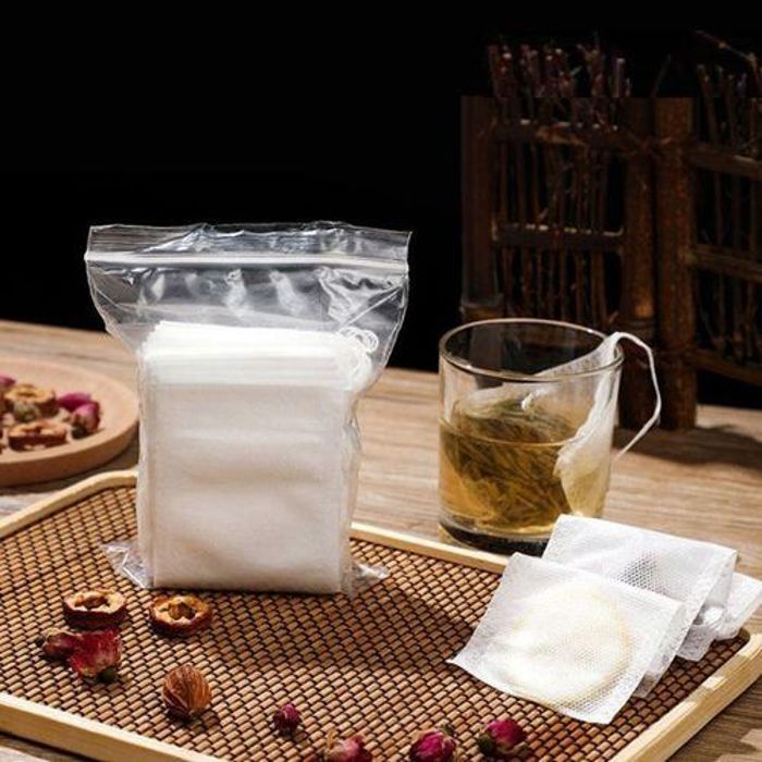 Lot de 50 sachets Jetable filtres vierges pour infusion, tisane, thé...