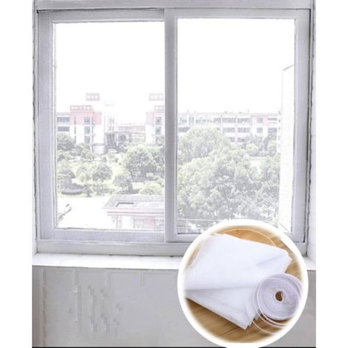 Ageneral 1 Rouleau 130cm x 150cm Écran De Fenêtre Anti-insectes Pour La Maison, Autocollant Été Auto-Adhésif contre les moustiques