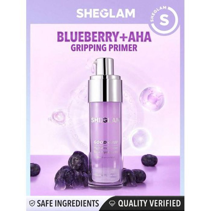 SHEGLAM GOOD GRIP PRIMER HYDRATANT BLEUET + AHA