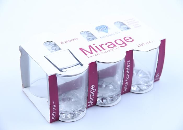 Verres à Eau - GENERIC - Mirage TM008F - 200ml - Lot de 6 - Compatible lave-vaisselle