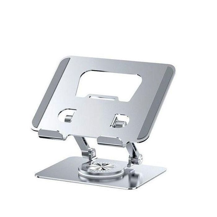 Support de bureau pour tablette - Aluminium - Pliable - Ergonomique - Compatible iPhone, iPad, Samsung