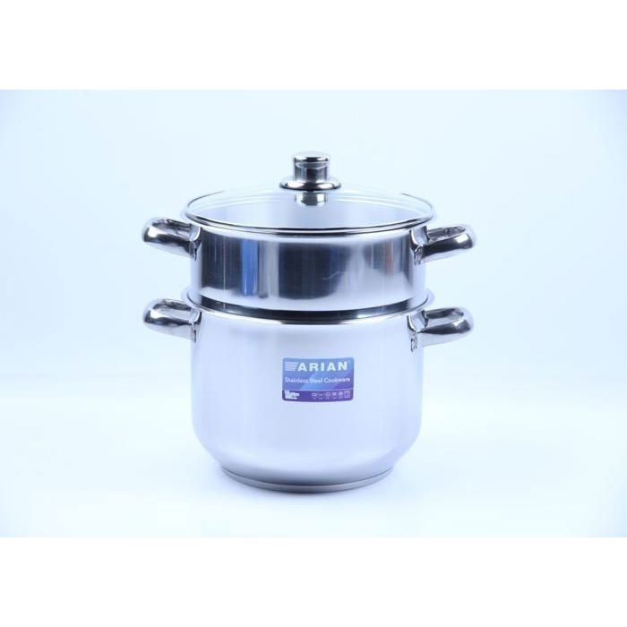 Couscoussier - Arian - Inox - 7L - Compatible tous feux