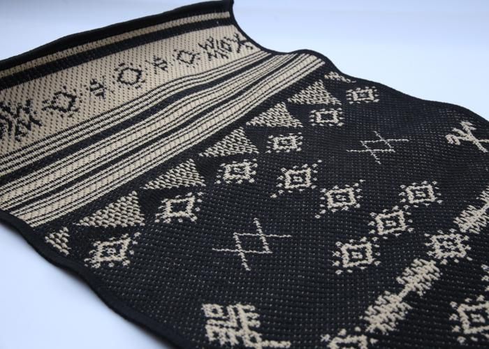 Tapis - GENERIC - M12 - 60x120 cm - Noir - Fibres naturelles - Style berbère