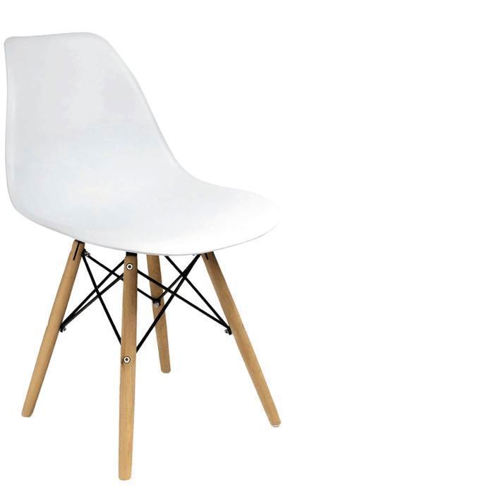 Chaise de salle à manger style Eames 52x46 cm - Couleur Aléatoire