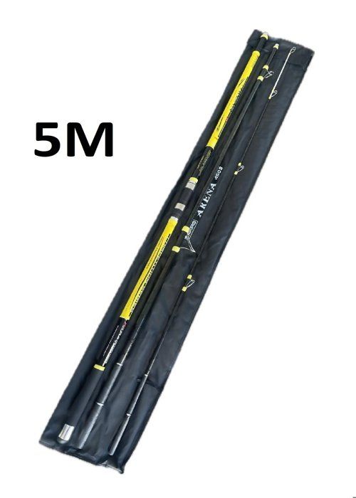 AKIRO Canne a péche 5M ARENA 100% carbon surfcasting max power 300g