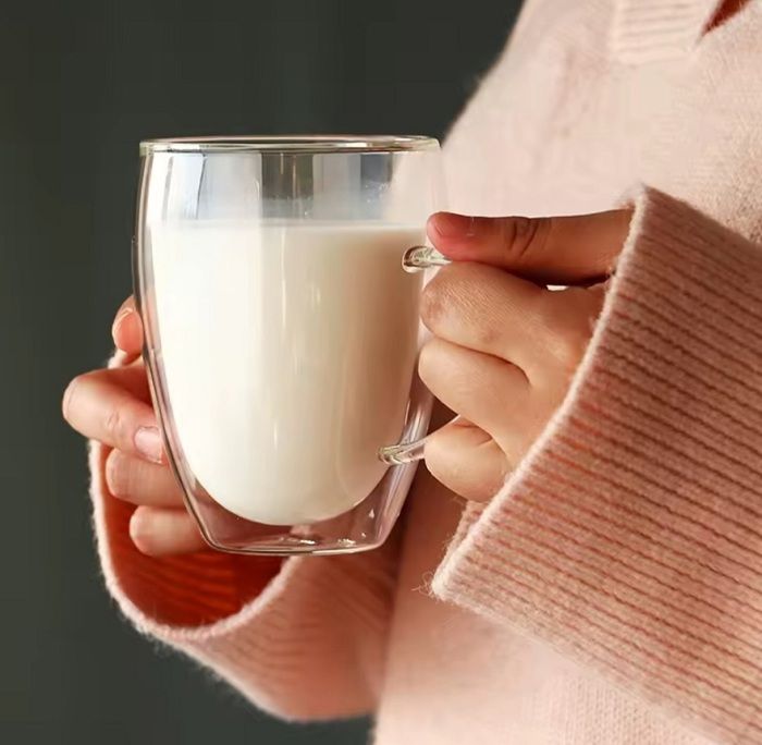 Tasse - M - Verre Double Paroi - 450 ml - Borosilicate - Design Contemporain