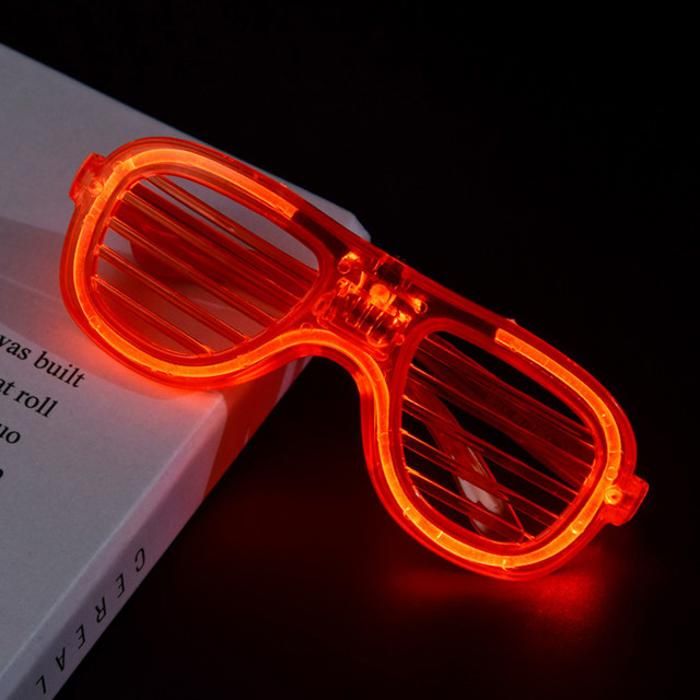 lunettes LED  Lumineuses ROUGE