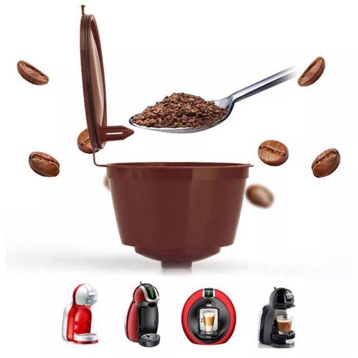 1 Pièce adaptée pour les filtres à café Dolce Gusto, capsules réutilisables