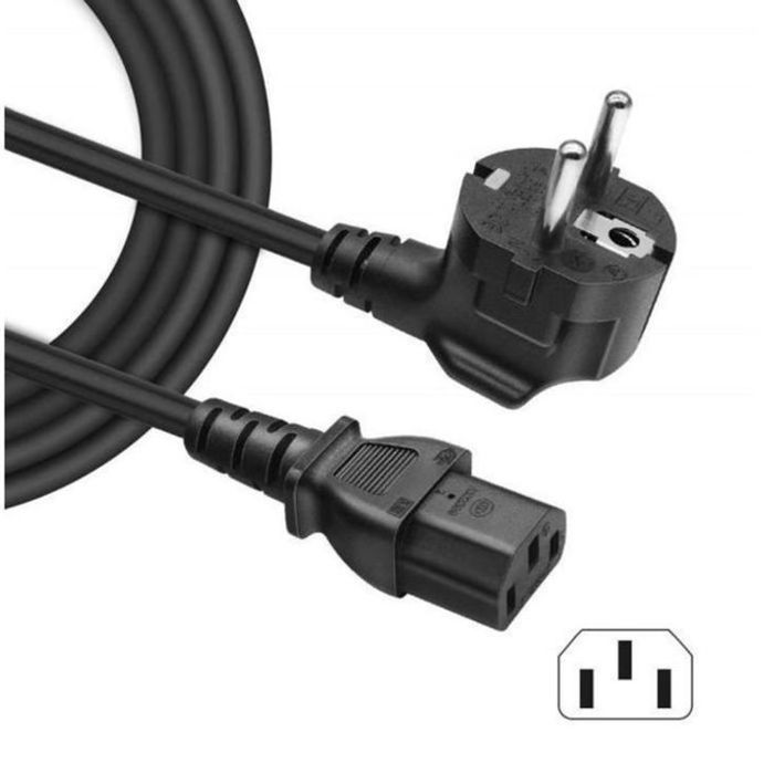 Câble d'Alimentation - GENERIC - 1,5 m - Construction Robuste - Alimentation Stable - IEC C13