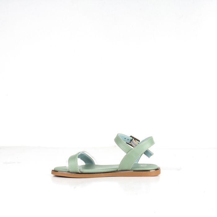 Sandales - Sweety - Vert - Cuir synthétique - Talon plat - Pour filles - Marjane Mall - Image 2