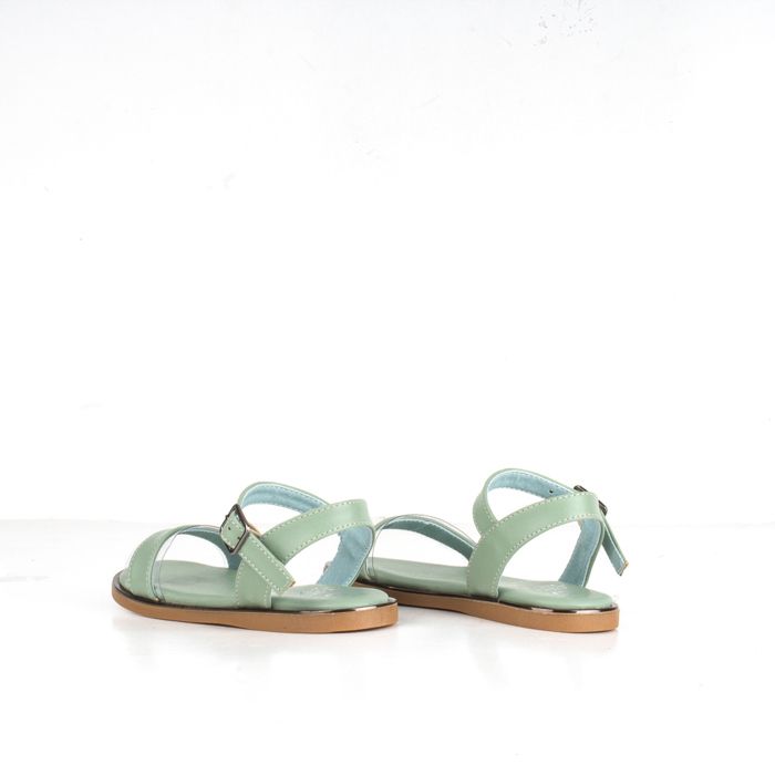 Sandales - Sweety - Vert - Cuir synthétique - Talon plat - Pour filles - Marjane Mall - Image 3