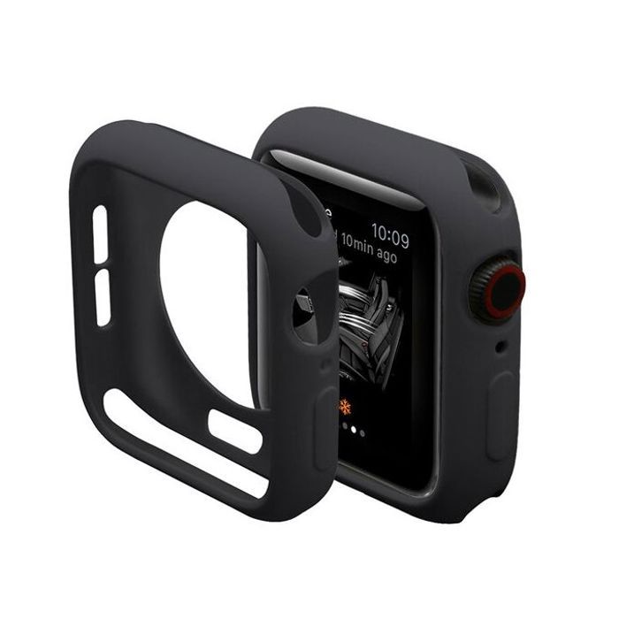 Coque de Protection antichoc en Silicone souple pour Apple Watch 7 45MM