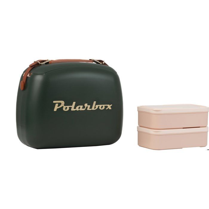 Glacière Lunchbox 6L GOLD Forêt détails or POLARBOX