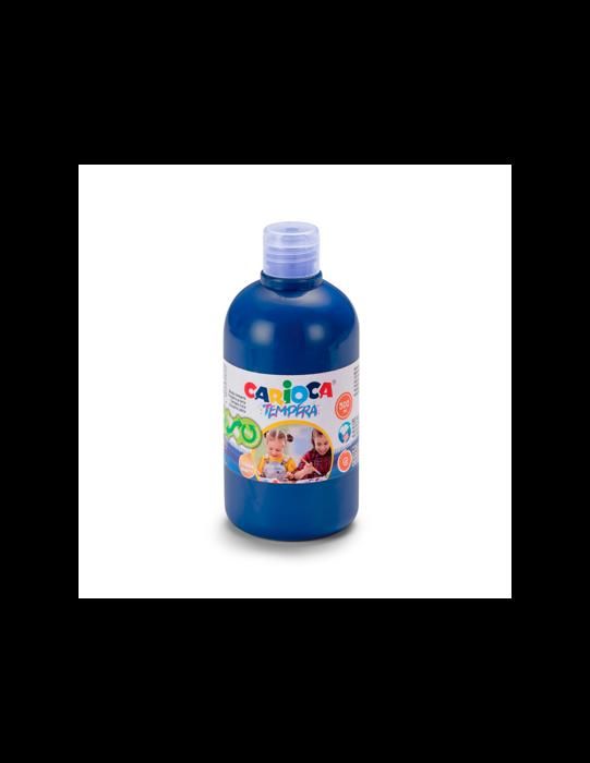 Peinture Gouache Liquide - CARIOCA - 40427/05 - 500 ml - Bleu - Mat