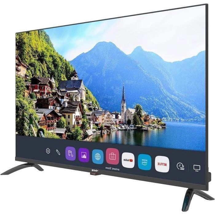 Sivir Smart TV 43″ Android 14 FHD -Récepteur Intégré +TNT +HDMI +USB