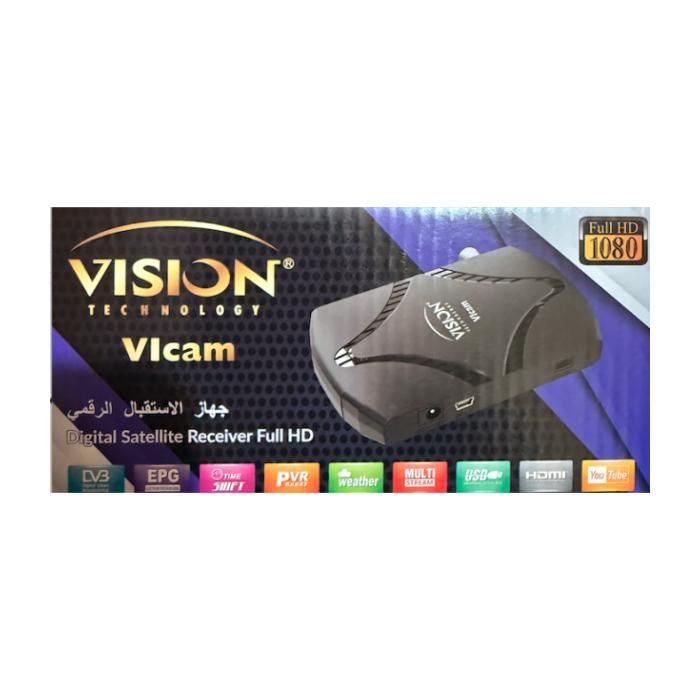 Récepteur Satellite Numérique Vision VIcam Full HD