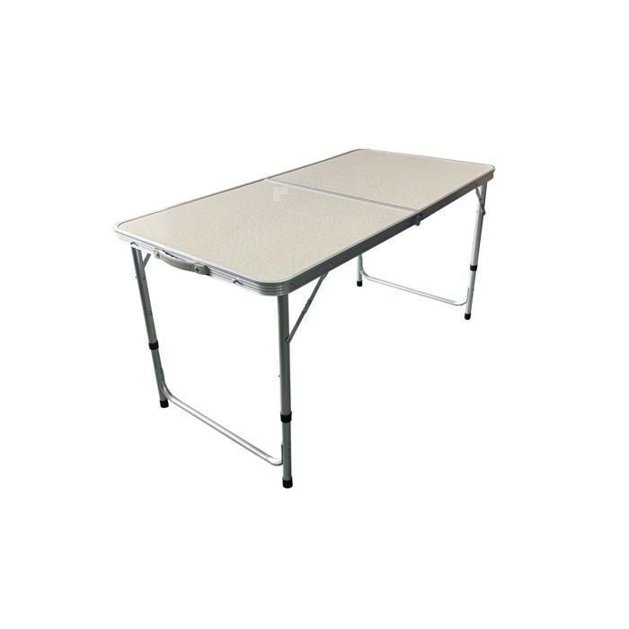 Table Camping - Non spécifié - Double - 120x60x70cm - Beige - Mixte