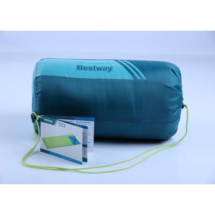 Sac de Couchage - 68099 - 1.80m x 75cm  - Rectangulaire - Isolation thermique - Couleur aléatoire