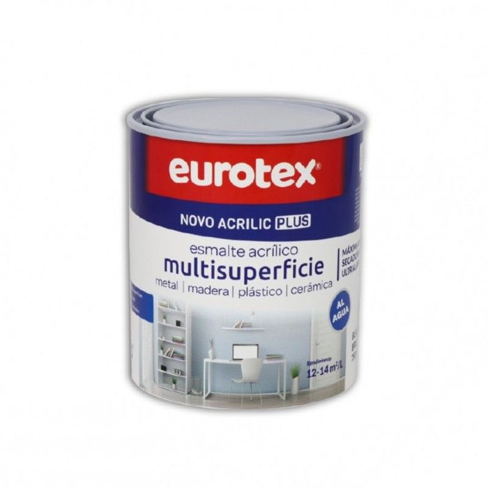 PEINTURE CARRELAGE, METAL, VERRE 75OML GRIS EUROTEX