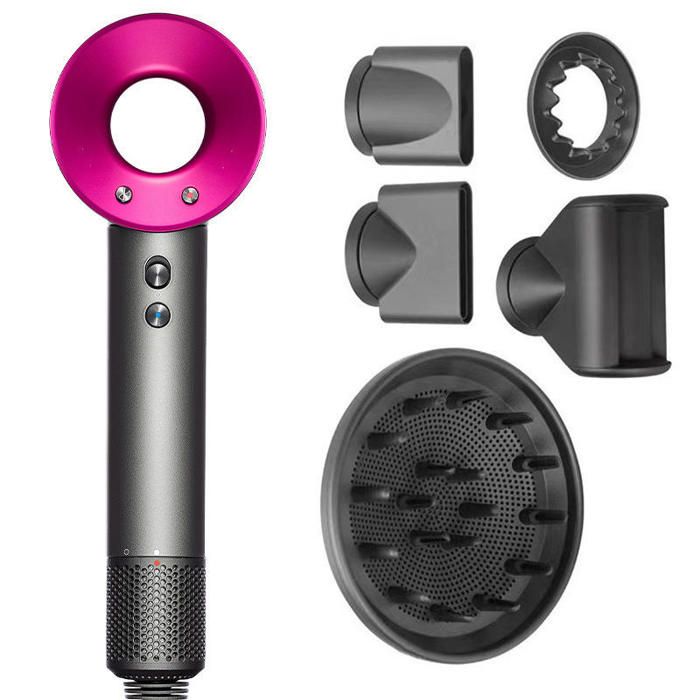 sèche-cheveux à grande vitesse avec buse de concentrateur multi-modélisation