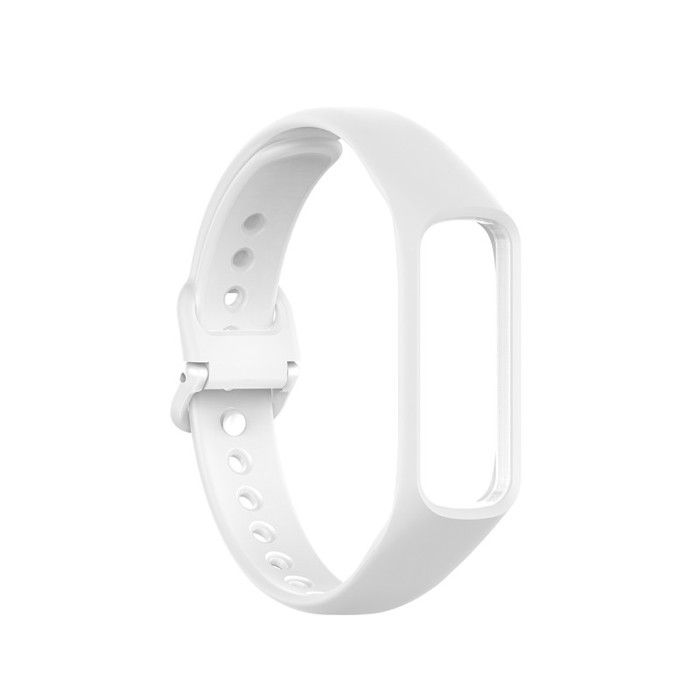 Bracelet de rechange en Silicone souple Blanc pour Samsung Galaxy Fit 2 SM-R220