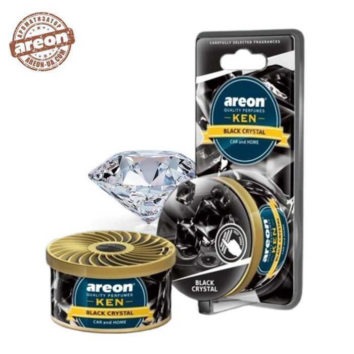 Areon Ken Gel Black Crystal PARFUM VOITURE
