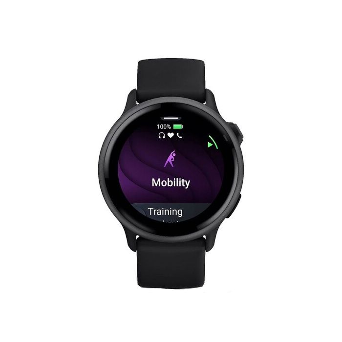 Montre connectée Garmin vívoactive 6, lunette Gray avec boîtier noir