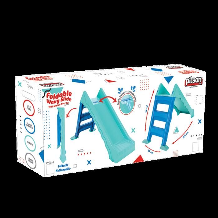 Toboggan Junior Pliable - Pilsan - Compact - Polyvalent - Sécurisé - 25 kg max