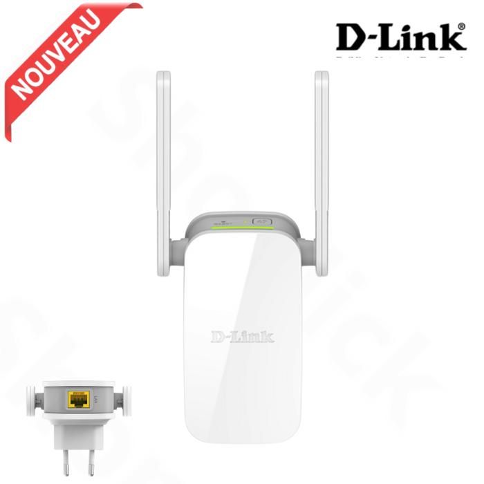 Répéteur Point d'accès WiFi, Dlink AC1200 Amplificateur de portée Mesh à brancher sur prise murale,
