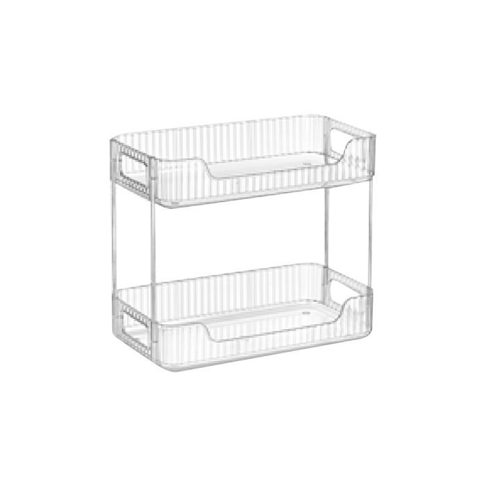 Organisateur et présentoir de maquillage et parfums, rangement cosmétique pour chambre et salle de bain  - Multicouleur