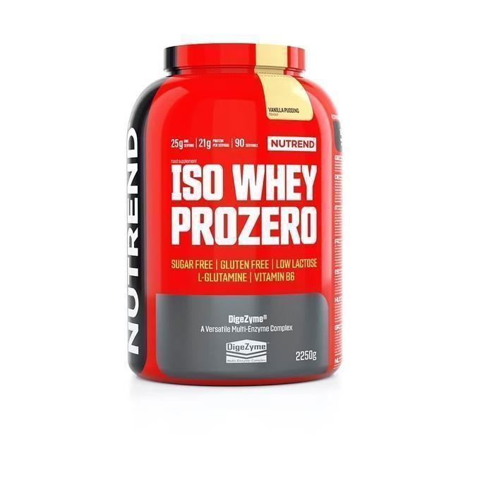 Now Iso Whey Prozero 2250g Vanille