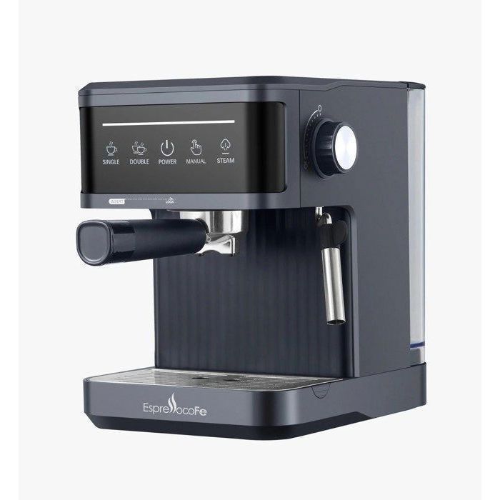 EspressoCoFe Machine à café espresso 15 bar, cafetière expresso – Tactile